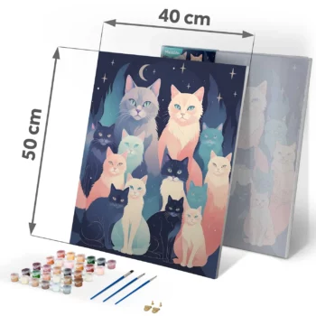 Slika Za Slikanje 40x50cm Cats 3.webp