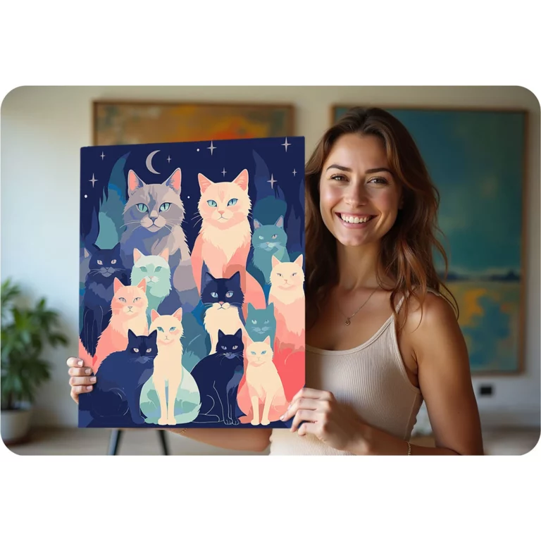 Slika Za Slikanje 40x50cm Cats 4.webp