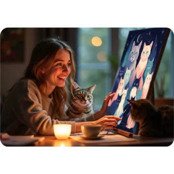 Slika Za Slikanje 40x50cm Cats 6.webp