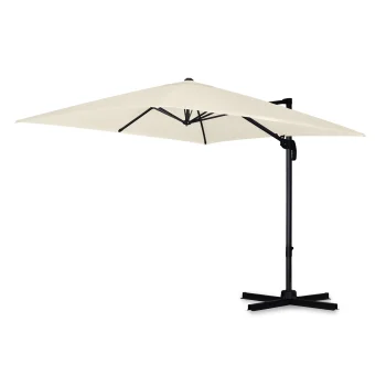 Vrtni Suncobran 420cm Plonos Beige 1