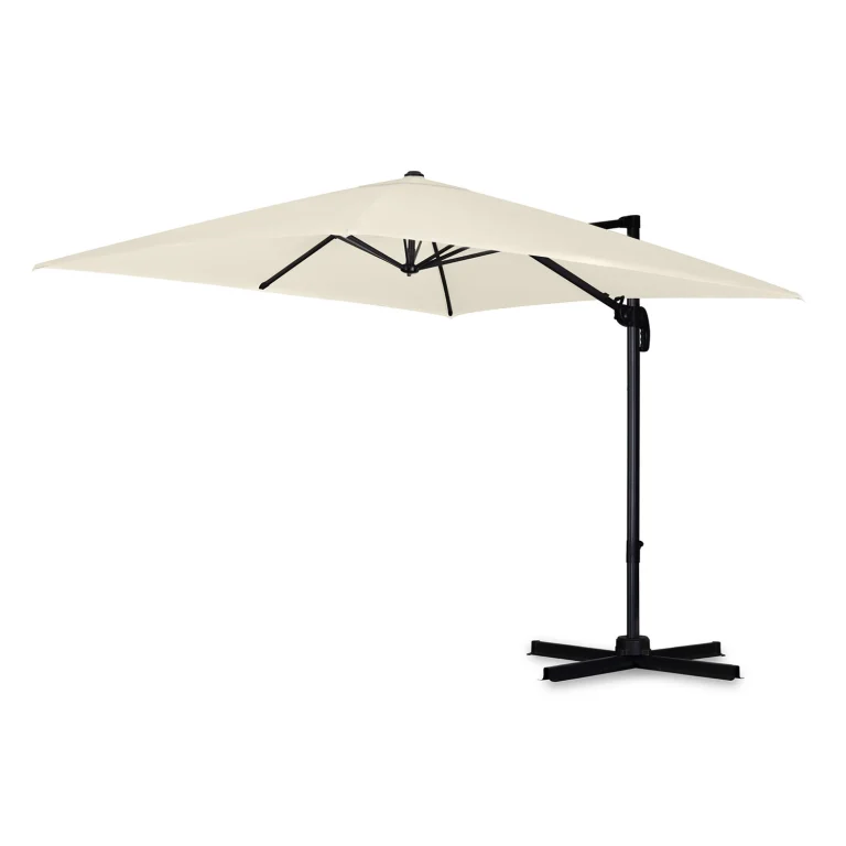 Vrtni Suncobran 420cm Plonos Beige 1