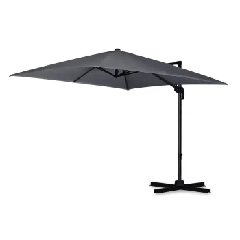 Vrtni Suncobran 420cm Plonos Grey 1