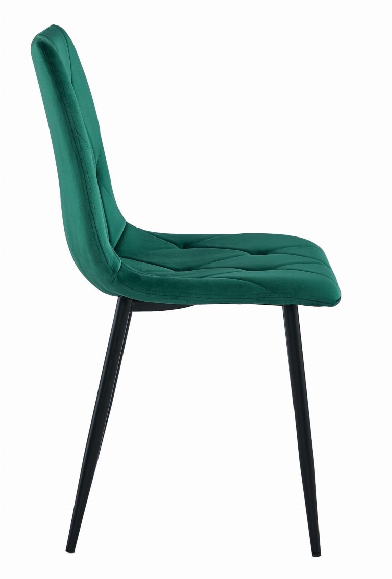 Stolica Libra Zelena Aksamit Dark 2