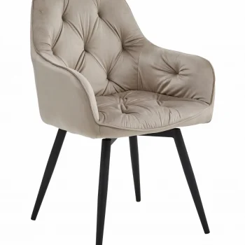 Stolica Jork 360 Dark Beige 1