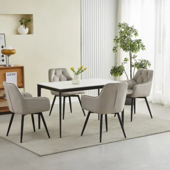 Stolica Jork 360 Dark Beige 6