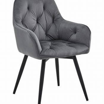Stolica Jork 360 Dark Grey 1
