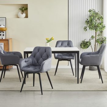 Stolica Jork 360 Dark Grey 8