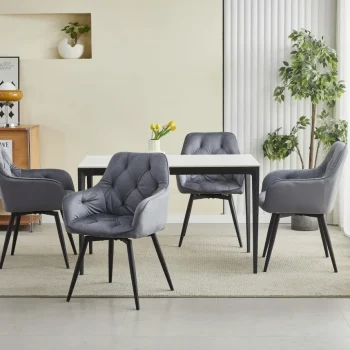 Stolica Jork 360 Dark Grey 8