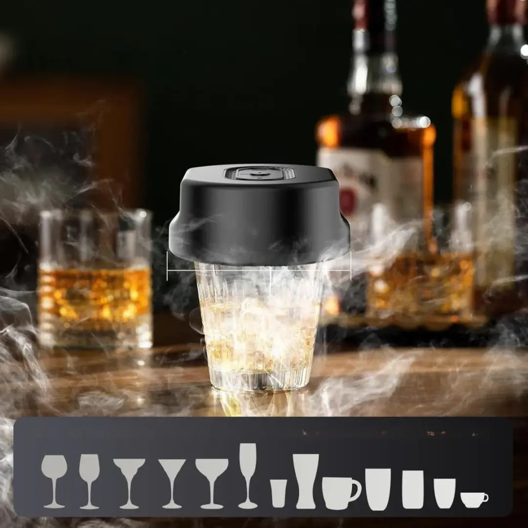 Električni Premium Set Za Dimljenje Viskija – Whisky Smoker 6