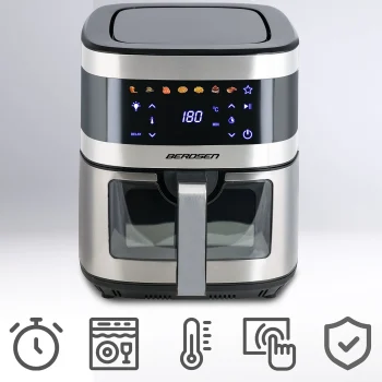 Air Fryer Berdsen Bd 656 Srebrna 7