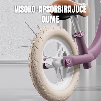 Personalizirana Bicikl Guralica Balancino Rose 3