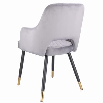 Stolica Borgo Velvet Grey 3
