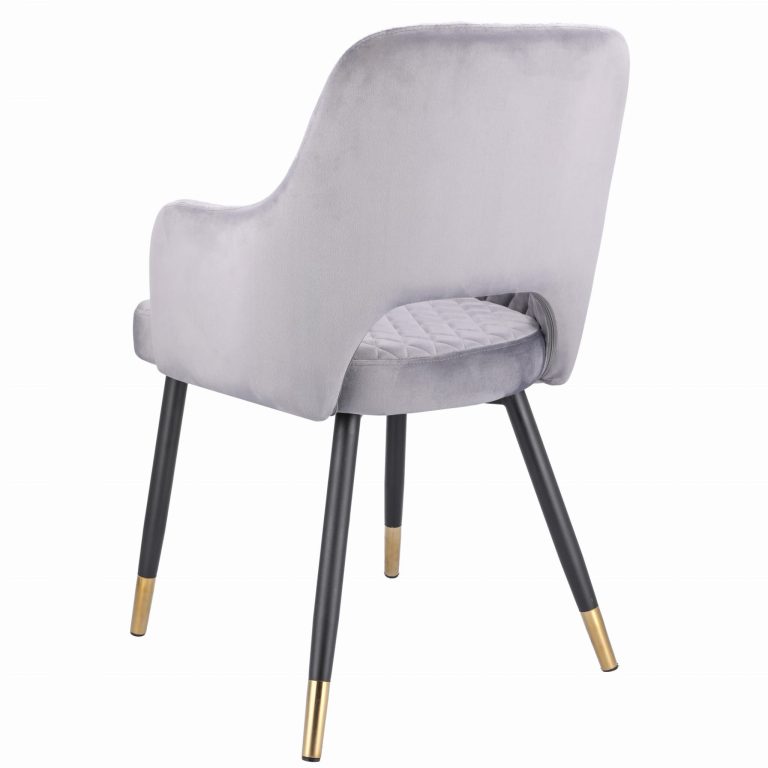 Stolica Borgo Velvet Grey 3