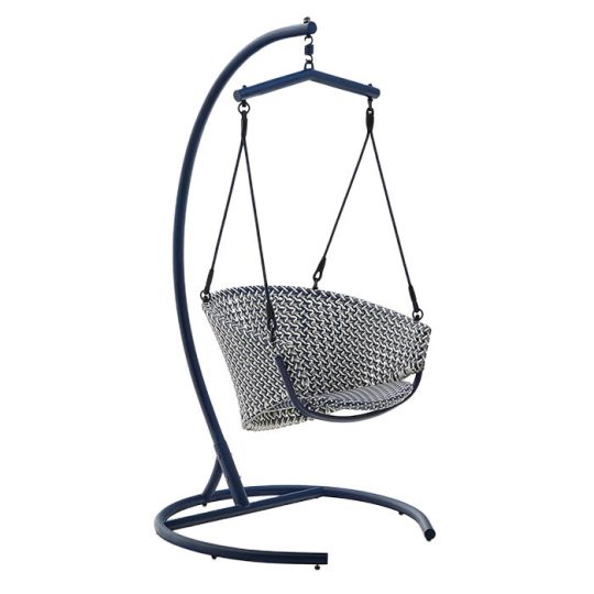 Viseća Fotelja Saliga Premium Velvet Blue