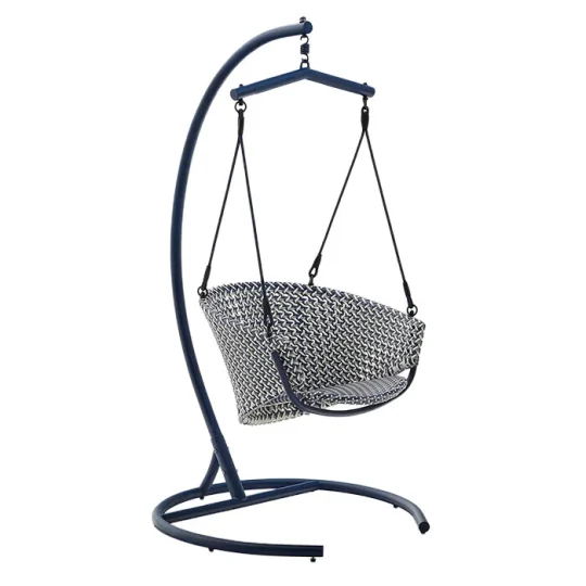 Viseća Fotelja Saliga Premium Velvet Blue