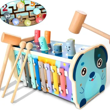 Dječja Drvena Interaktivna Igra Montessori Music 3