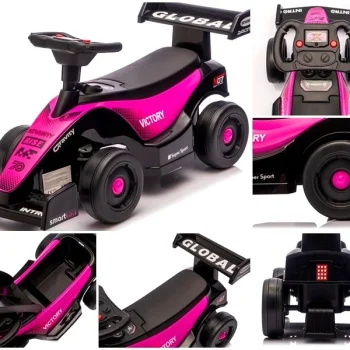 Dječja Guralica Formula F1 Pink 5