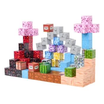 Set Magnetnih Kocki 117kom Earth Construction 3
