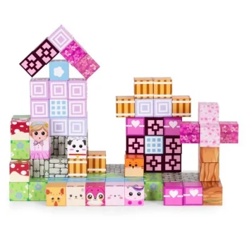 Set Magnetnih Kocki 113kom Princess World 2
