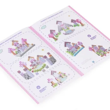Set Magnetnih Kocki 140kom Barbie Rose 4
