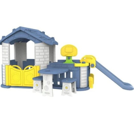 Otroška igralnica 5v1 pastelno modra - Atelier