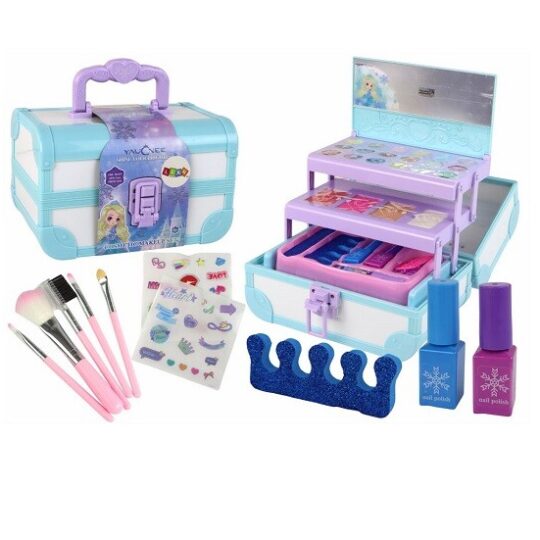Tristopenjska otroška kozmetična torbica - Vse, kar potrebujete