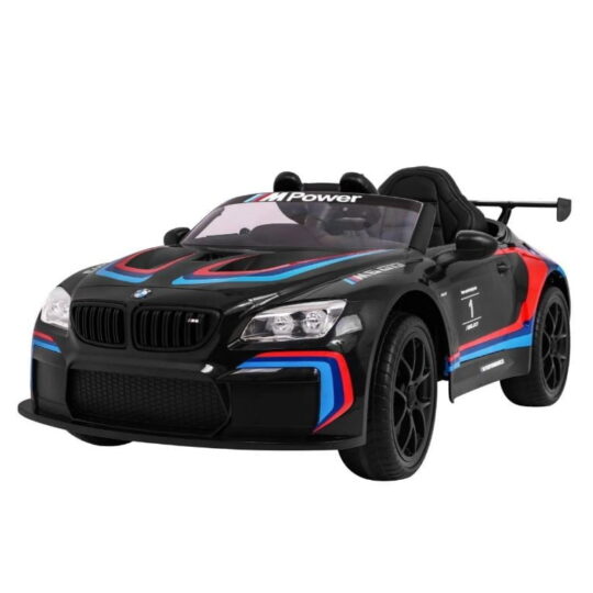 BMW M6 GT3 - licenciran avtomobil na baterije, črne barve