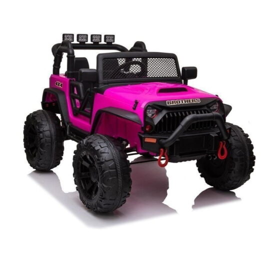 Jeep Detroit 24V Neon Pink - avtomobil na akumulator