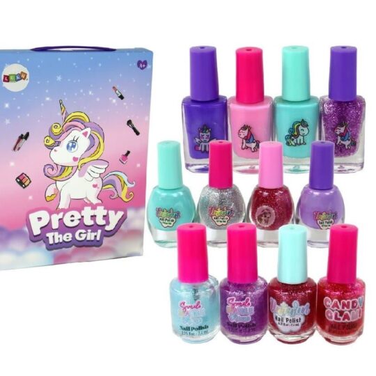 Otroški laki za nohte 12 kosov - Samorog