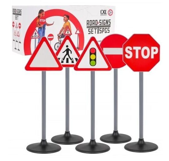 Komplet prometnih znakov 70 cm - TrafficSign