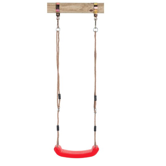 Otroška plastična gugalnica - rdeča