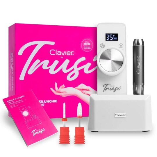 Akumulatorski brusilnik za nohte - Clavier Trusi bel