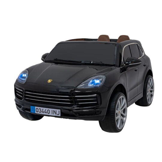 Avtomobil na baterije - Porsche Cayenne S črne barve