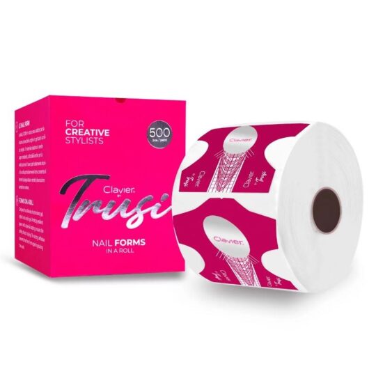 Profesionalne šablone za nohte Clavier Trusi - 500 kos