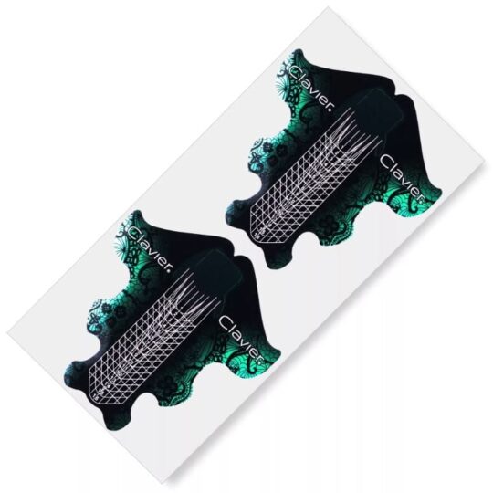 Clavier profesionalne šablone za nohte - 100 kosov