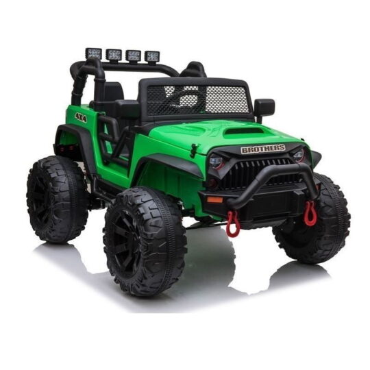 Jeep Detroit 24V džunglo zelena - avtomobil na akumulator