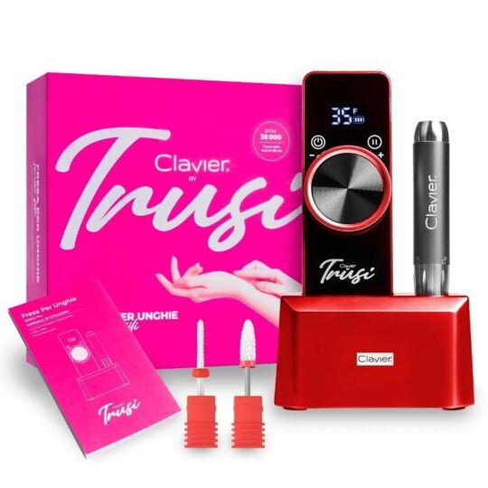 Akumulatorski brusilnik žebljev - Clavier Trusi rdeč