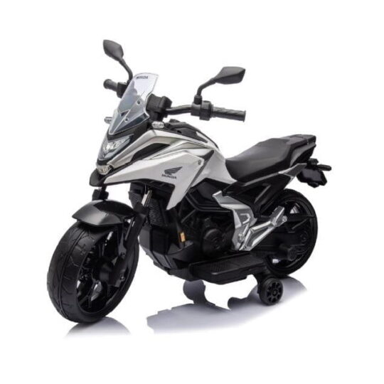 Honda NC750X bela – motorno kolo na baterije