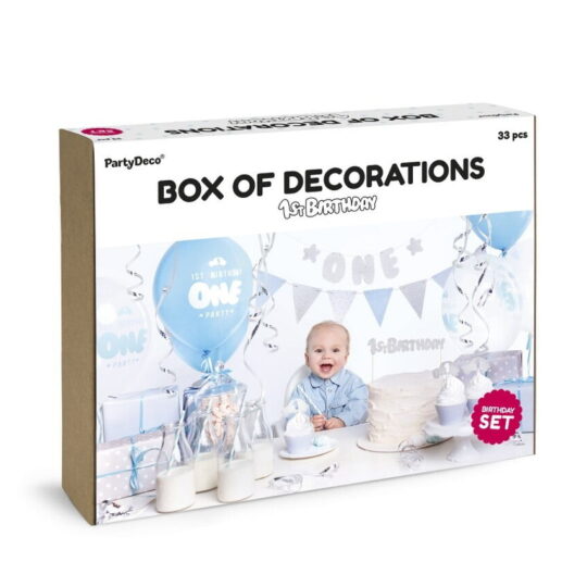 KOMPLET ZA ROJSTNODNEVNO ZABAVO - FANTEK ZA 1. ROJSTNODNEVNO ZABAVO