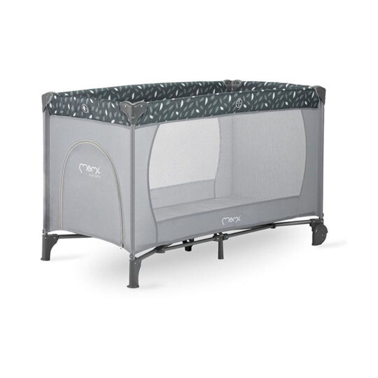 Potovalna posteljica MoMi BELOVE - siva