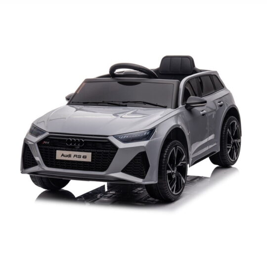 Audi RS6 nardo gray limited - licenciran avtomobil na baterije