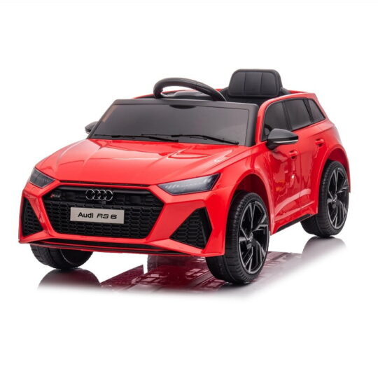 Audi RS6 misano rdeč - registriran avtomobil na baterijo