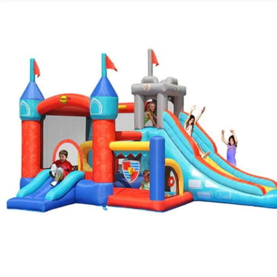 Napihljiv tobogan 13v1 - Viteški tempelj