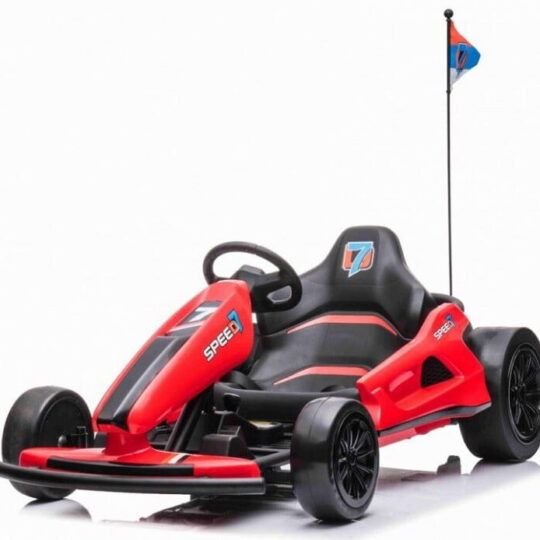 24V Gokart na baterijo - Drift King Red