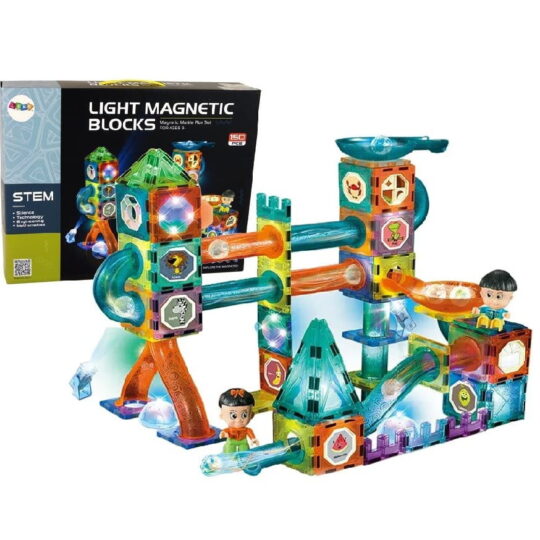 MAGNETNE KOCKE 150 KOSOV, SVETLEČE – MAGNETIX