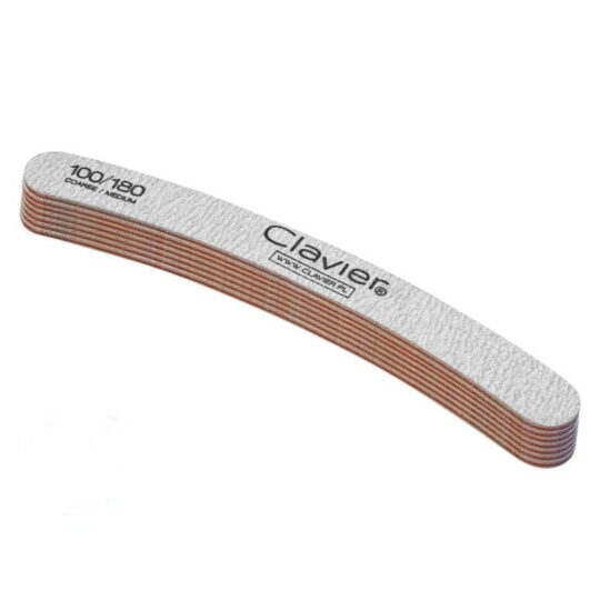 Clavier Ukrivljena rašpa 100/180 10 kosov