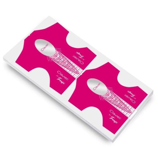 Profesionalne šablone za nohte Clavier Trusi - 100 kosov