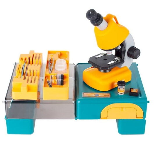 Otroški mikroskop z etuijem