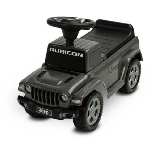 Otroški voziček Jeep Rubicon z licenco - siv