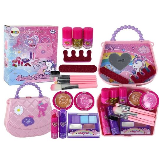 Otroški set ličil - Torba, roza